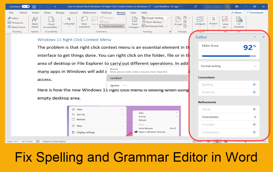 spell grammar check for mac text edit